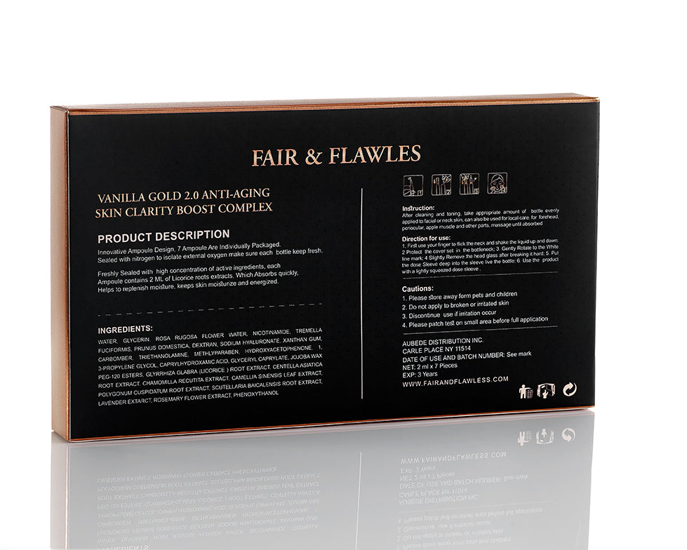 VANILLA GOLD 7 DAY FACE WHITENING